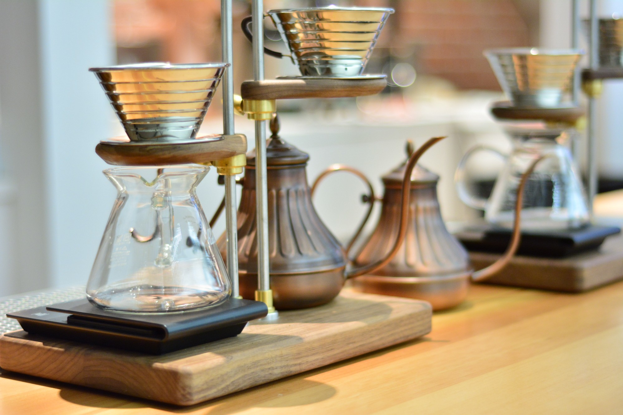 Slow brew bar